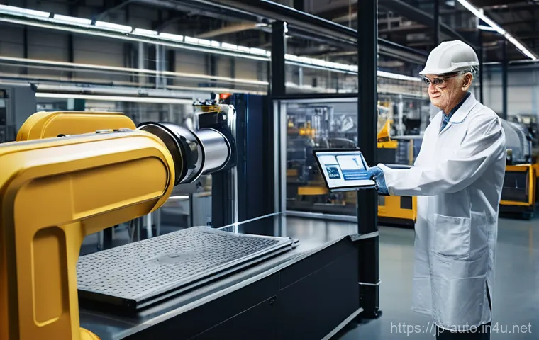 산업용 로봇 프로그래밍 입문 - **Prompt 1: The Excitement of Beginning Robot Programming**
    A group of diverse students, aged 15...